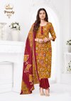 Trendy Vol 6 By Miss World Choice Cotton Printed Readymade Dress